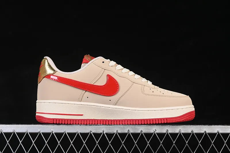 All categories Nk Air Force 1 Air Force series Nk Air Force 1 Low Air Force low top Nike Air Force 1'07 Low Beige cinnabar Air Force 1 low top casual sneakers NH0601-526